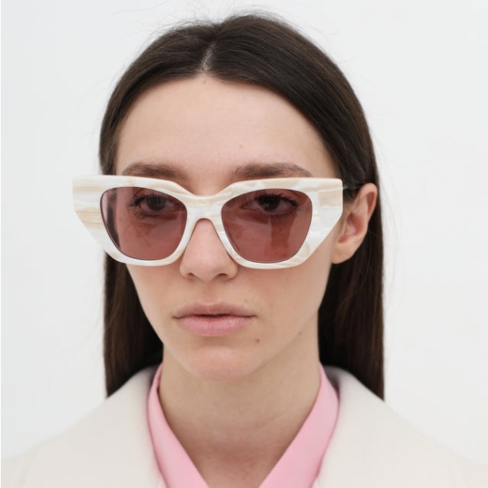 Gucci Cream Sunglasses